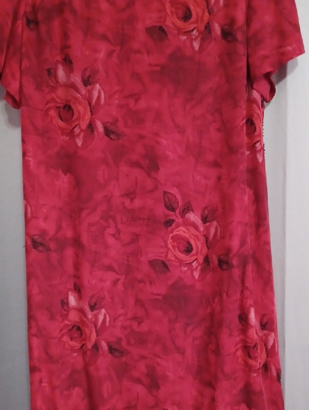Spenser Jeremy Woman Silk Rosette High/Low Asymmetrical Hem Midi Dress Sz 16 - Picture 6 of 14
